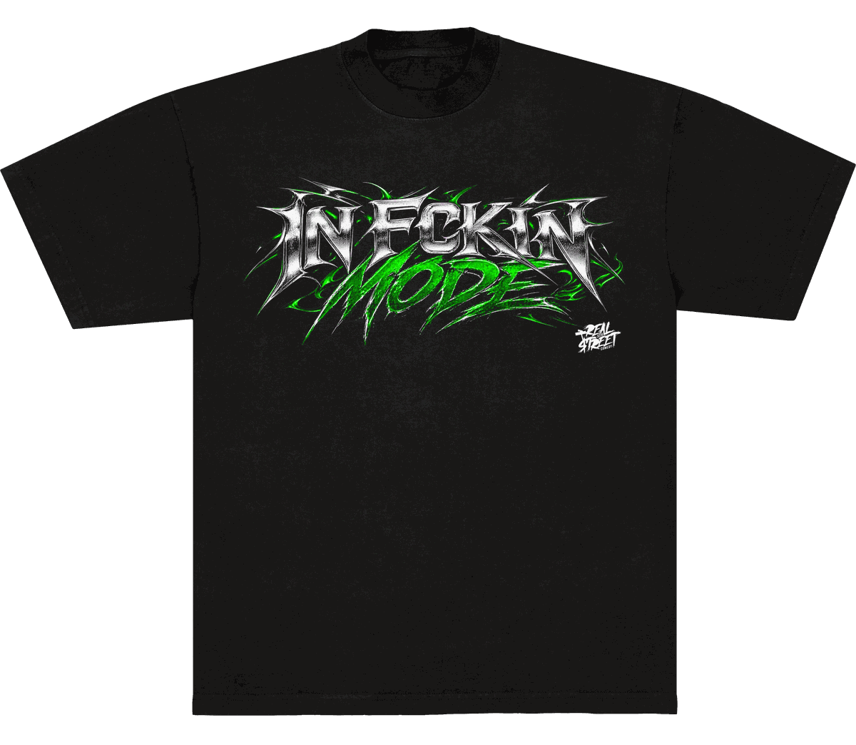 In Fckin Mode Tee — Green