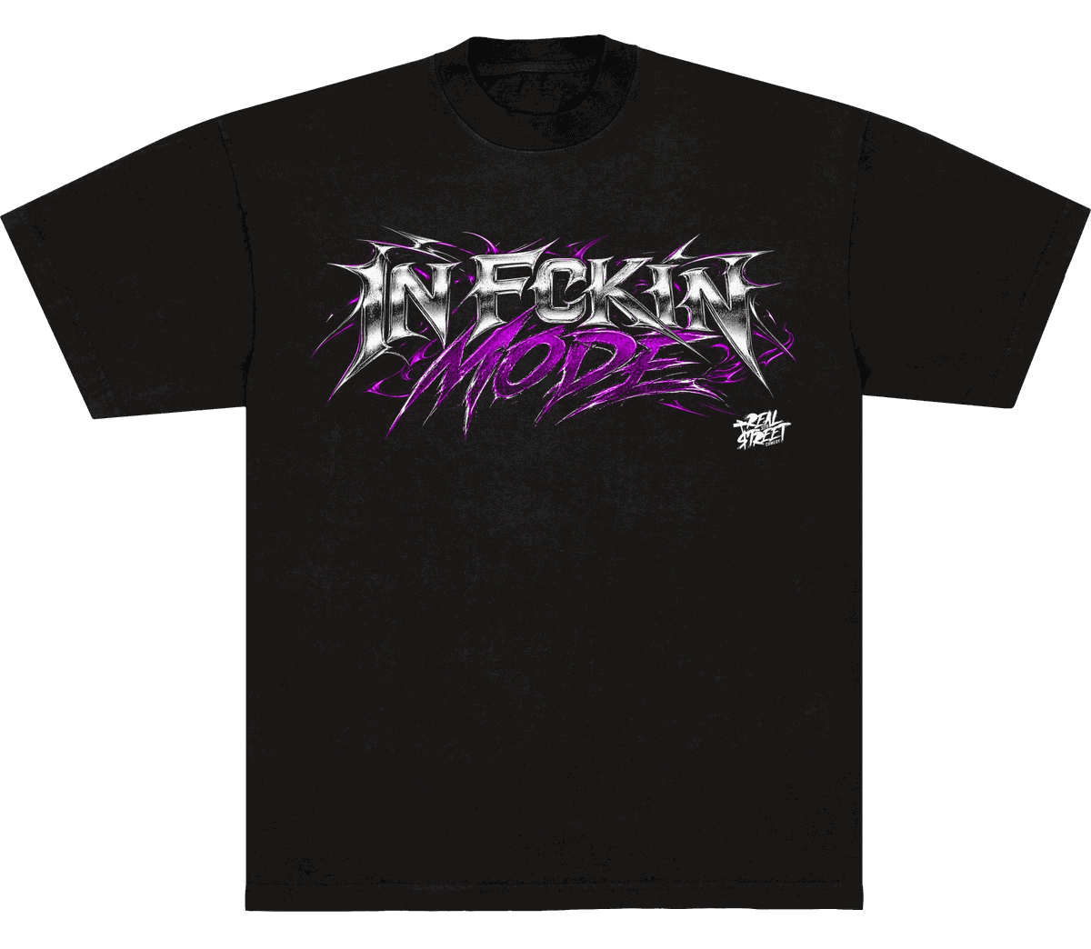 In Fckin Mode Tee — Purple